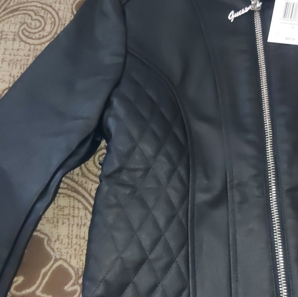 Guess Leather Jacket - Picture 7 of 12